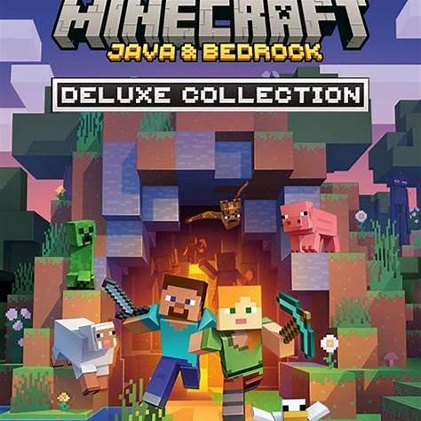 th (11) Minecraft: Java & Bedrock Edition Deluxe Collection (PC) – Clé Microsoft Store (Globale) – Livraison Instantanée par Email